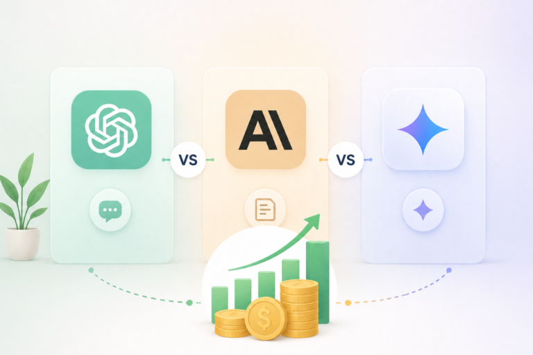 ChatGPT vs Claude vs Gemini: Which AI Makes You More Money?